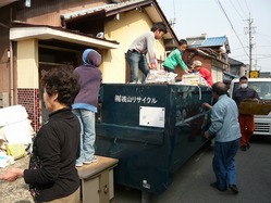 桃山町子供会の廃品回収を行いました